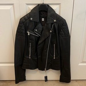 Women’s Black Leather Jacket